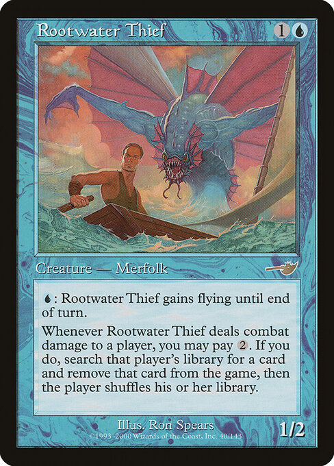 Rootwater Thief - Nemesis Magic card