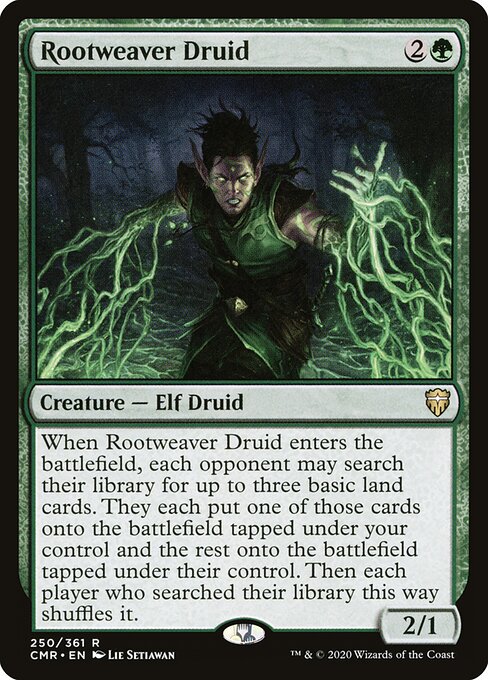 Rootweaver Druid - Commander Legends Magic card
