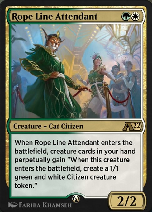 Rope Line Attendant - Alchemy: New Capenna Magic card