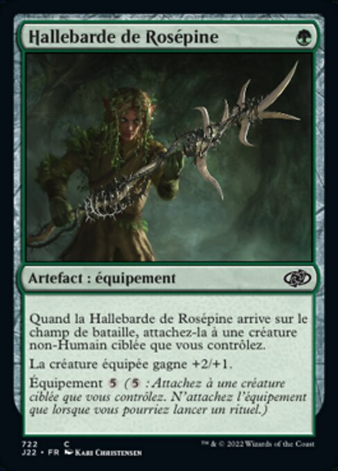 Rosethorn Halberd