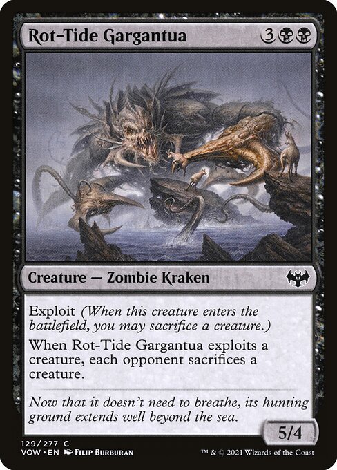 Rot-Tide Gargantua - Innistrad: Crimson Vow Magic card