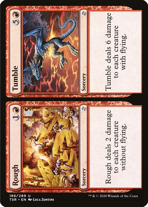 Rough // Tumble - Time Spiral Remastered Magic card