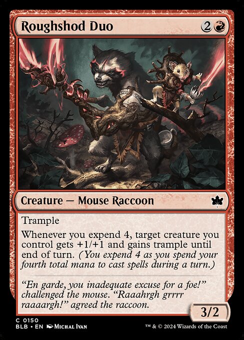 Roughshod Duo - Bloomburrow Magic card
