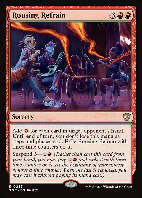 Rousing Refrain - Secrets of Strixhaven Commander Magic card
