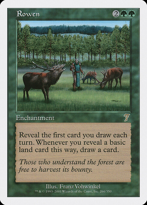 Rowen - Seventh Edition Magic card