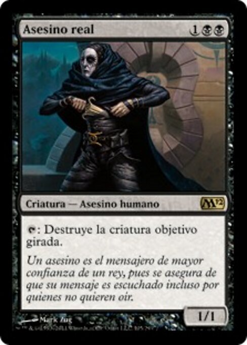 皇家刺客 (Royal Assassin) - Magic 2012 (#105) - Illustrated by Mark Zug - Magic: The Gathering Card