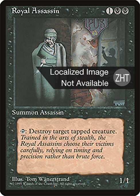 Assassino Reale (Royal Assassin) - Magic 2012 (#105) - Illustrated by Mark Zug - Magic: The Gathering Card