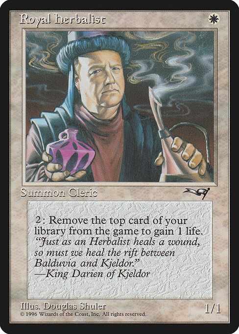 Royal Herbalist - Alliances Magic card