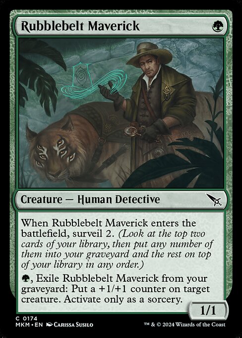 Rubblebelt Maverick - Murders at Karlov Manor Magic card
