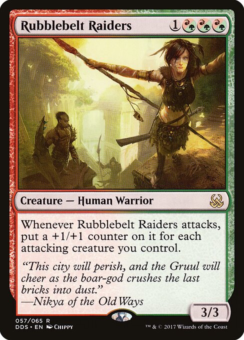 Rubblebelt Raiders - Duel Decks: Mind vs. Might Magic card