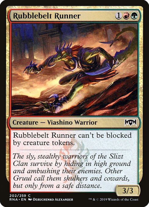 Rubblebelt Runner - Ravnica Allegiance Magic card