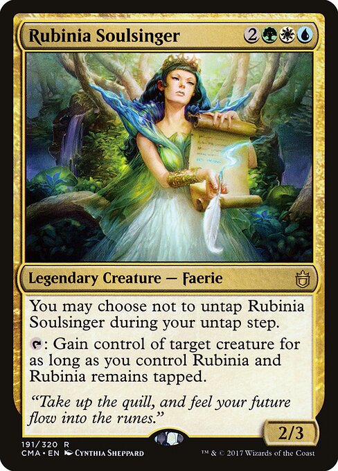 Rubinia Soulsinger - Commander Anthology Magic card