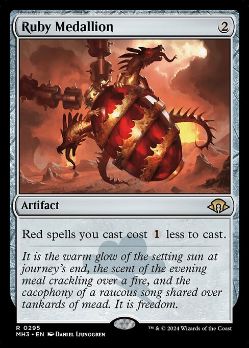 Ruby Medallion - Modern Horizons 3 Magic card