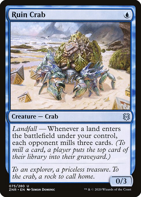 Ruin Crab - Zendikar Rising Magic card