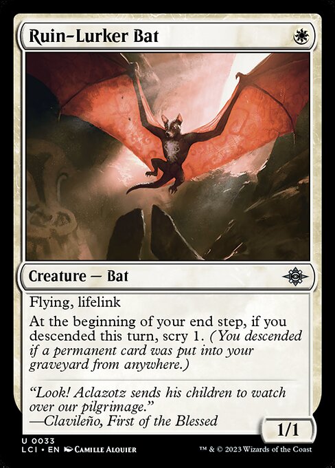 Ruin-Lurker Bat - The Lost Caverns of Ixalan Magic card