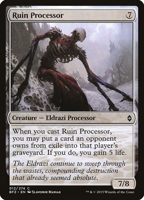 Ruin Processor - Battle for Zendikar Magic card