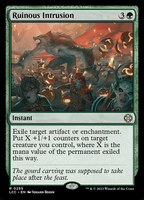 Ruinous Intrusion - The Lost Caverns of Ixalan Commander Magic card