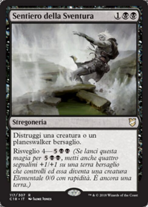 Ruinous Path - Pioneer Masters (#338) - Illustrated by Jaime Jones - Magic: The Gathering Card