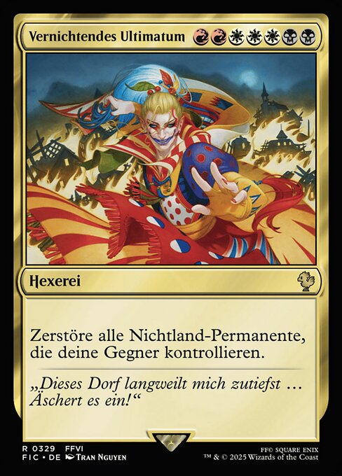 Ruinous Ultimatum