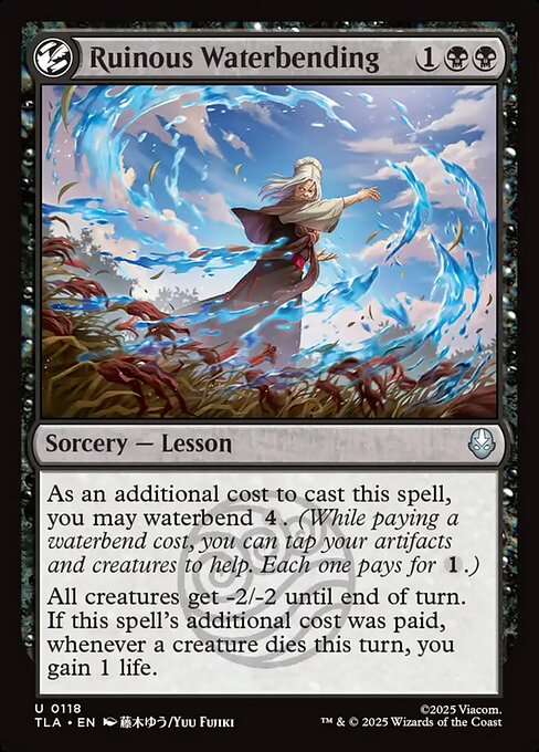 Ruinous Waterbending - Avatar: The Last Airbender Magic card