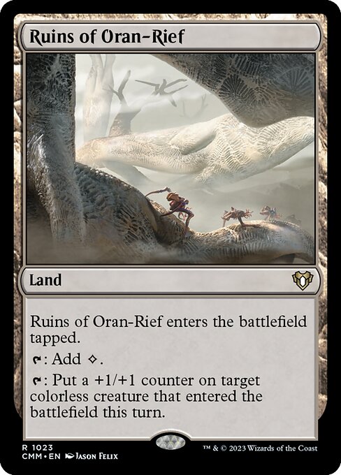 Ruins of Oran-Rief - Commander Masters Magic card