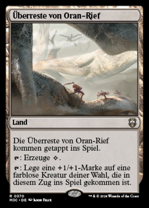 오란리프의 폐허 (Ruins of Oran-Rief) - Oath of the Gatewatch (#176) - Illustrated by Jason Felix - Magic: The Gathering Card
