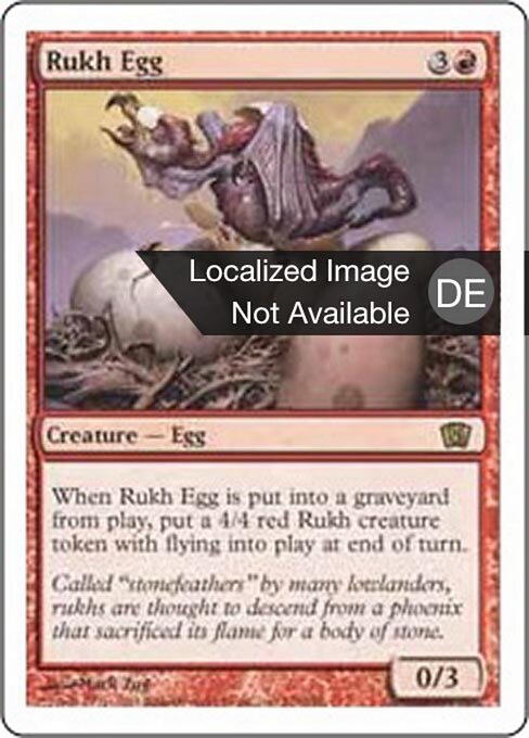 Rukh Egg - Eighth Edition Promos (#216★) - Illustrated by Mark Zug - Magic: The Gathering Card