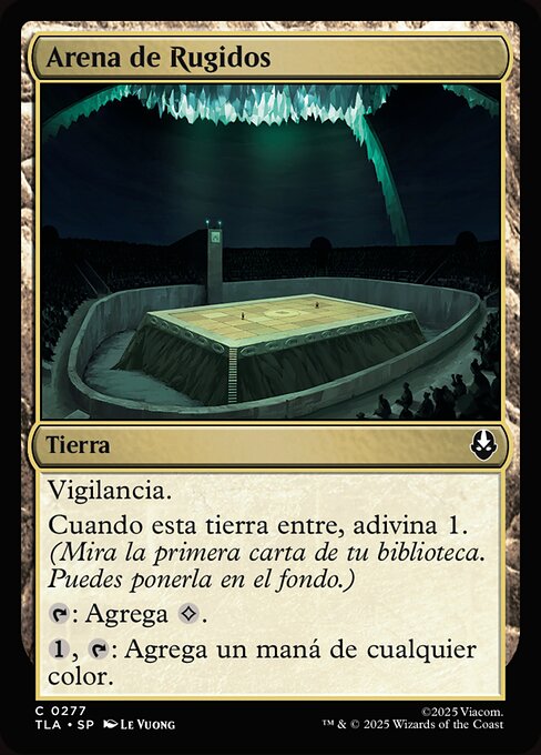 Erddonner-Arena (Rumble Arena) - Avatar: The Last Airbender (#277) - Illustrated by Le Vuong - Magic: The Gathering Card