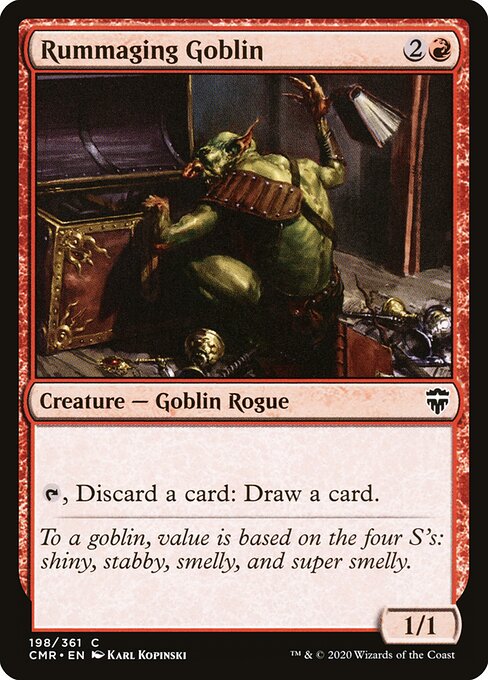 Rummaging Goblin - Commander Legends Magic card