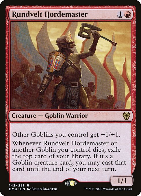 Rundvelt Hordemaster - Dominaria United Magic card