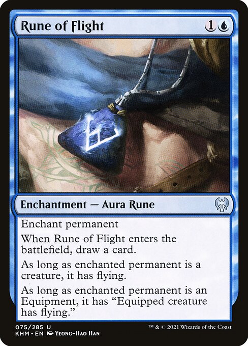 Rune of Flight - Kaldheim Magic card