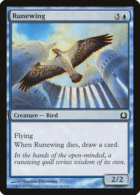 Runewing - Return to Ravnica Magic card