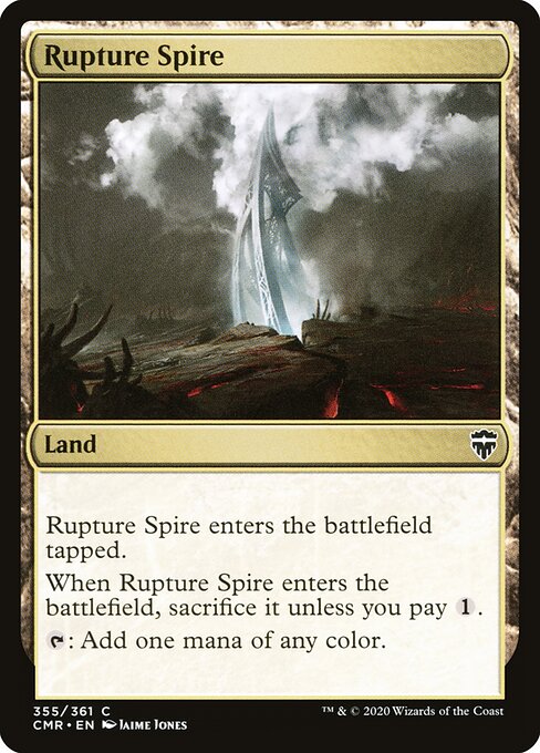 Rupture Spire - Commander Legends Magic card