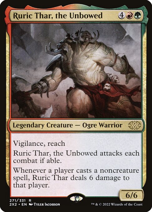 Ruric Thar, the Unbowed - Double Masters 2022 Magic card