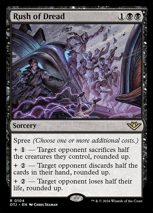 Rush of Dread - Outlaws of Thunder Junction Magic card