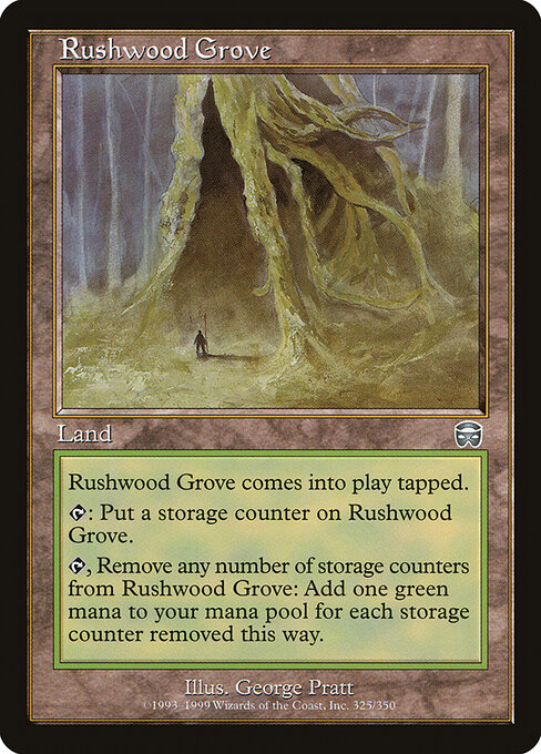 Rushwood Grove - Mercadian Masques Magic card