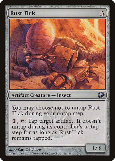 Rust Tick - Scars of Mirrodin Magic card