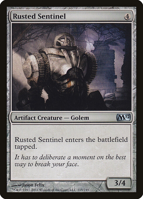 Rusted Sentinel - Magic 2012 Magic card
