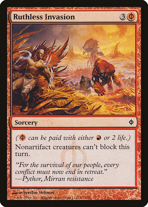 Ruthless Invasion - New Phyrexia Magic card