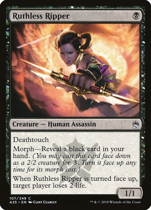 Ruthless Ripper - Masters 25 Magic card