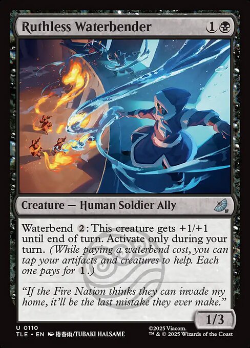 Ruthless Waterbender - Avatar: The Last Airbender Eternal Magic card