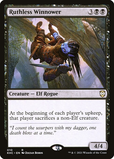 Ruthless Winnower - Kaldheim Commander Magic card