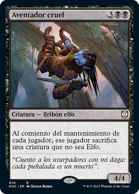Rücksichtsloser Ausdünner (Ruthless Winnower) - Kaldheim Commander (#10) - Illustrated by Zoltan Boros - Magic: The Gathering Card