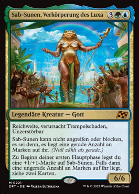 Sab-Sunen, Luxa Embodied