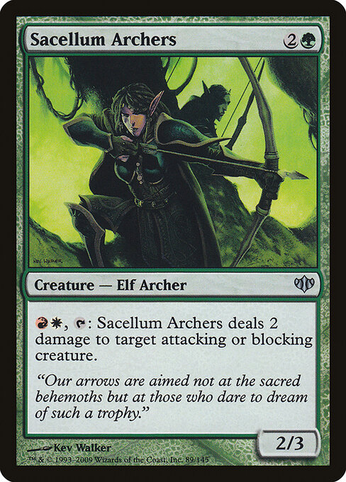 Sacellum Archers - Conflux Magic card