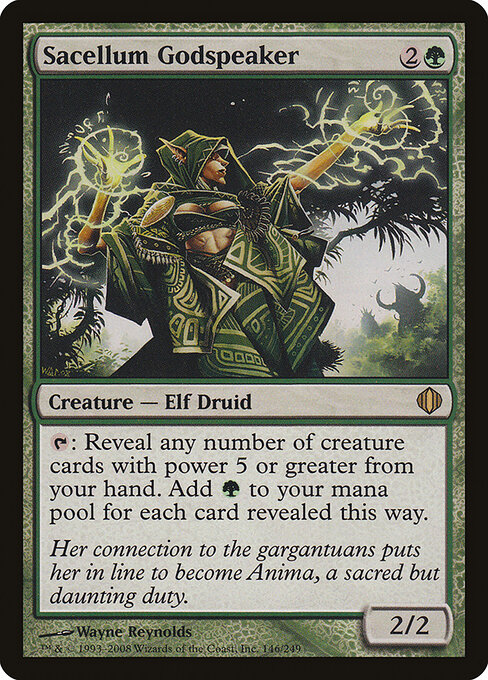 Sacellum Godspeaker - Shards of Alara Magic card