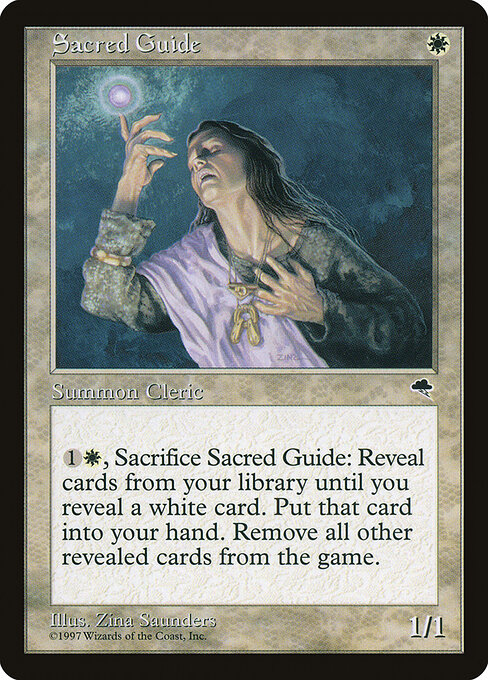 Sacred Guide - Tempest Magic card