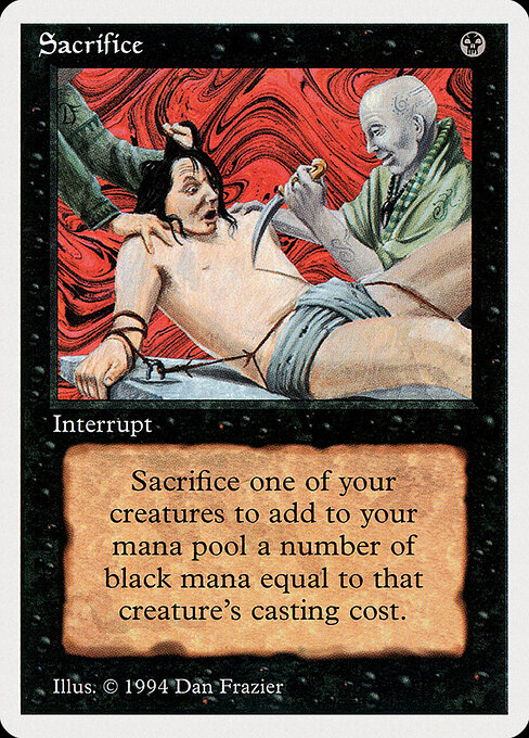 Sacrifice - Summer Magic / Edgar Magic card