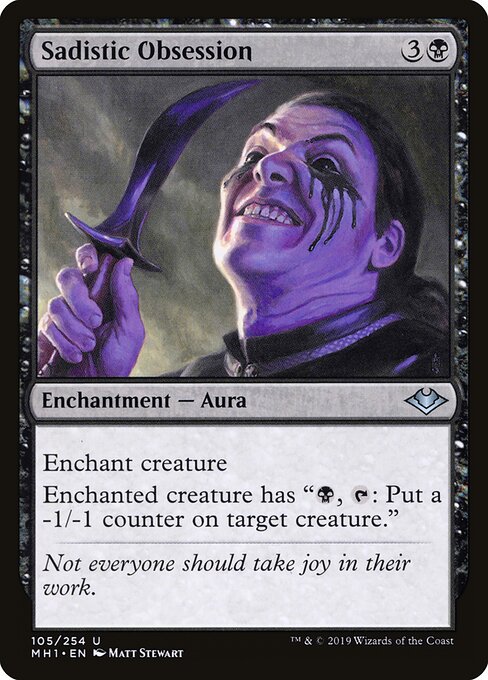 Sadistic Obsession - Modern Horizons Magic card
