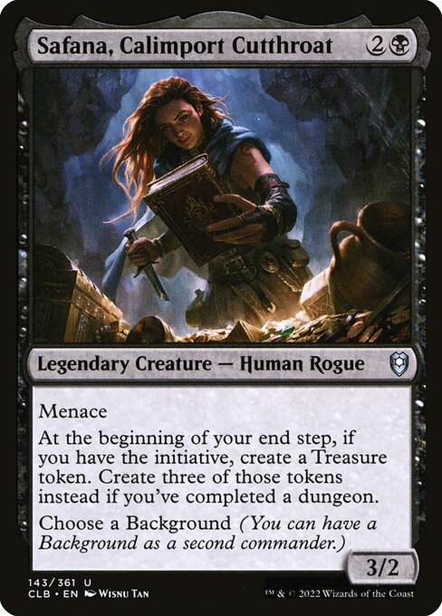 Safana, Calimport Cutthroat - Commander Legends: Battle for Baldur's Gate Magic card